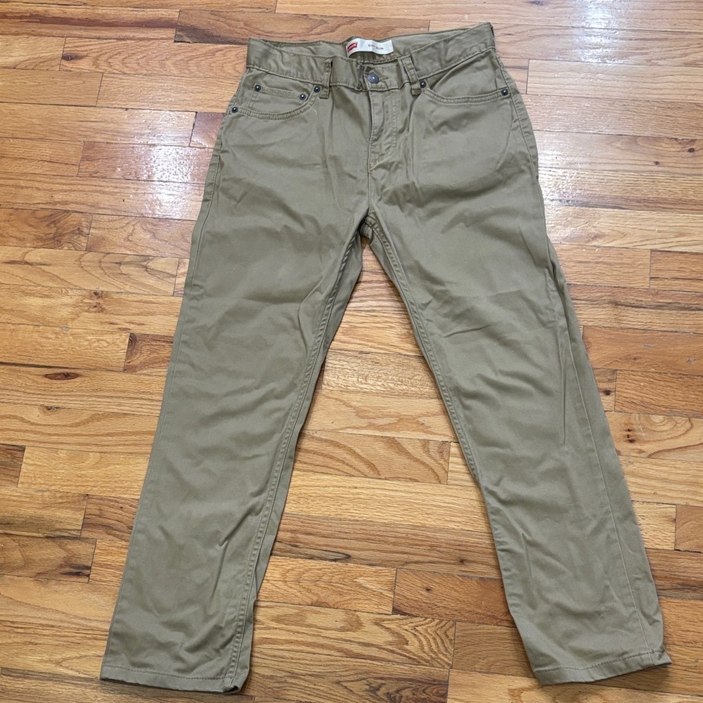 Levi’s Big Boys Tan Pants